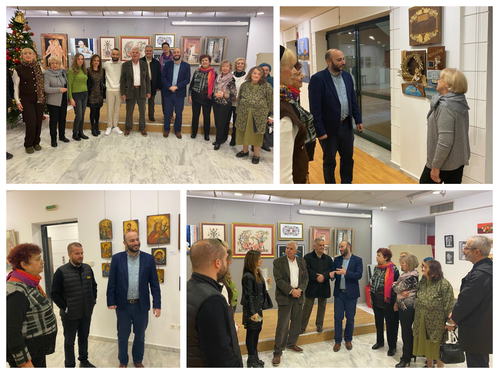 Με επιτυχία ολοκληρώθηκε η Έκθεση Εικαστικών Τεχνών της Ομάδας Καλλιτεχνικής Έκφρασης Λυκόβρυσης-Πεύκης