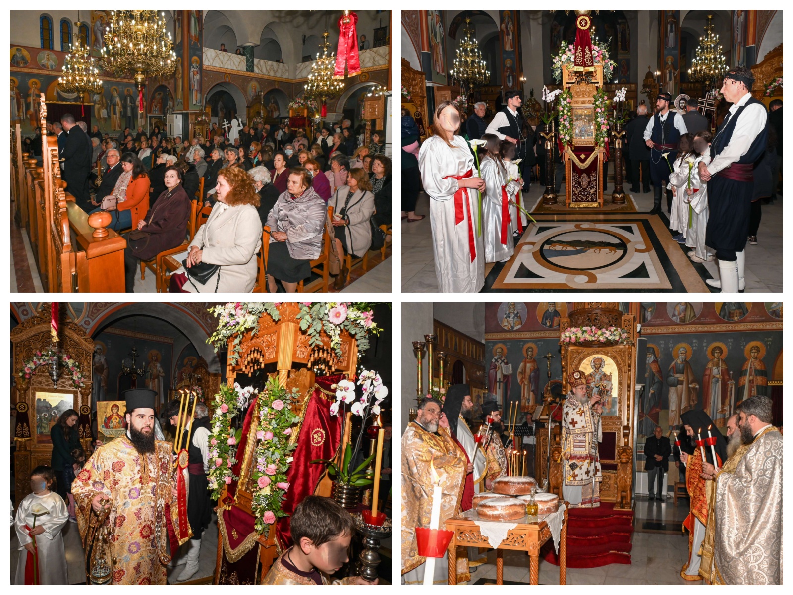 Με κάθε επισημότητα και μεγάλη συμμετοχή πιστών ο εορτασμός της Ζωοδόχου Πηγής στη Λυκόβρυση