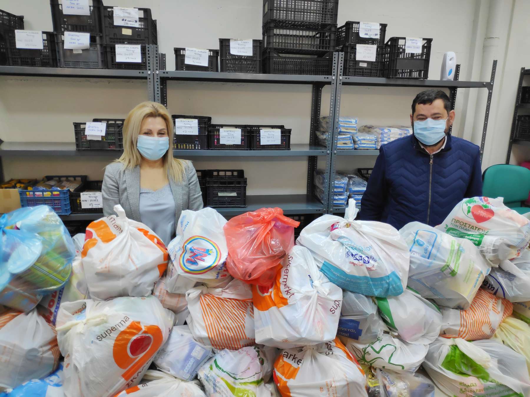 Η Ελληνοαγγλική Αγωγή στηρίζει το Κοινωνικό Παντοπωλείο Λυκόβρυσης – Πεύκης