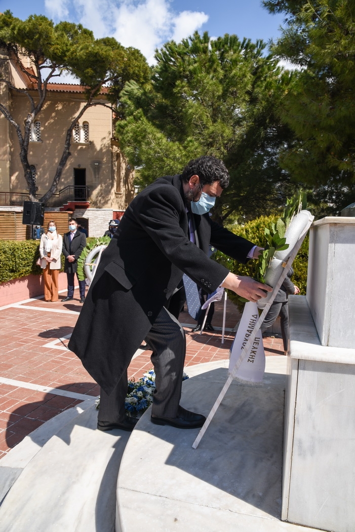 Με δοξολογία, επιμνημόσυνη δέηση και κατάθεση στεφάνων ο Εορτασμός της 25ης Μαρτίου στον Δήμο Λυκόβρυσης- Πεύκης