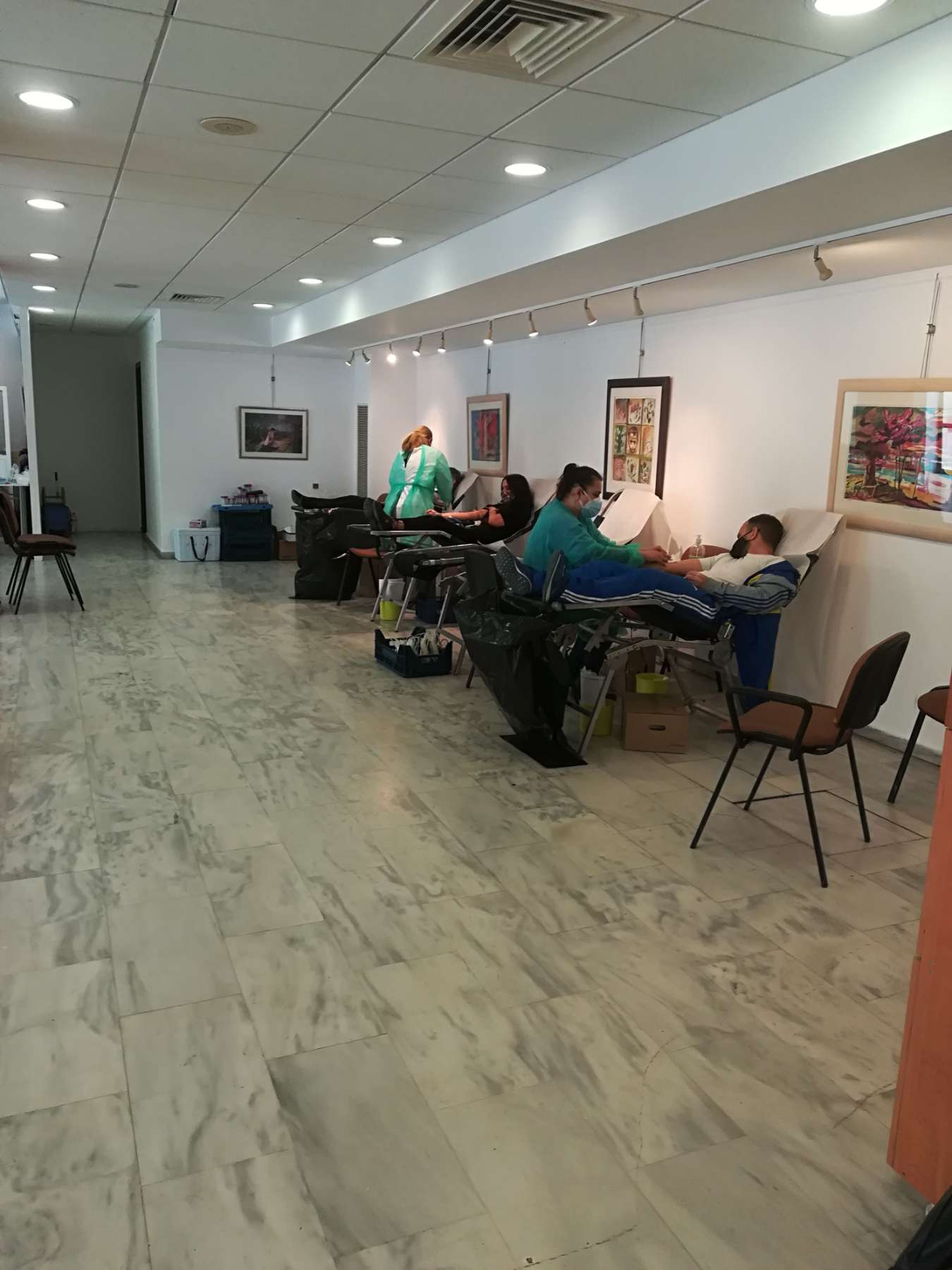 Με μεγάλη επιτυχία πραγματοποιήθηκε η καθιερωμένη εθελοντική αιμοδοσία του Δήμου Λυκόβρυσης- Πεύκης