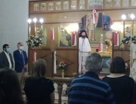 Στον πανηγυρικό Εσπερινό της Ζωοδόχου Πηγής στη Λυκόβρυση ο Δήμαρχος
