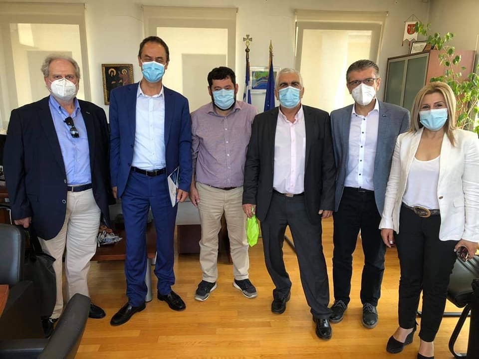 Τον Στέλιο Κονταδάκη υποδέχθηκε ο Τάσος Μαυρίδης