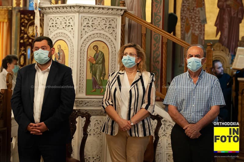 Στον εορτασμό των Αγίων Αποστόλου Πέτρου και Παύλου Πεύκης ο Δήμαρχος