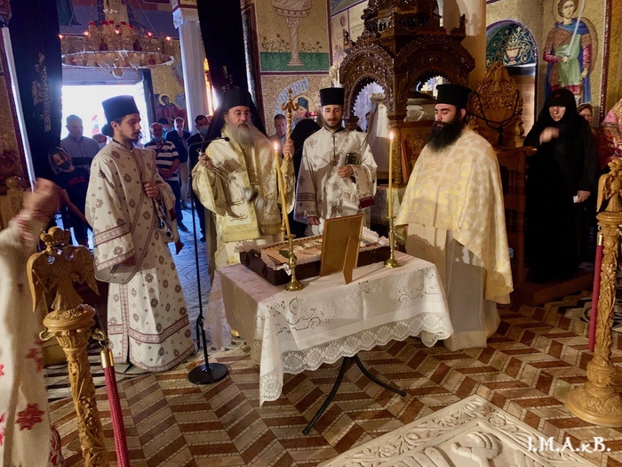 Στην Ιερά Μονή Οσίας Ειρήνης Χρυσοβαλάντου για την ενθρόνιση της Ηγουμένης Παϊσίας ο Δήμαρχος