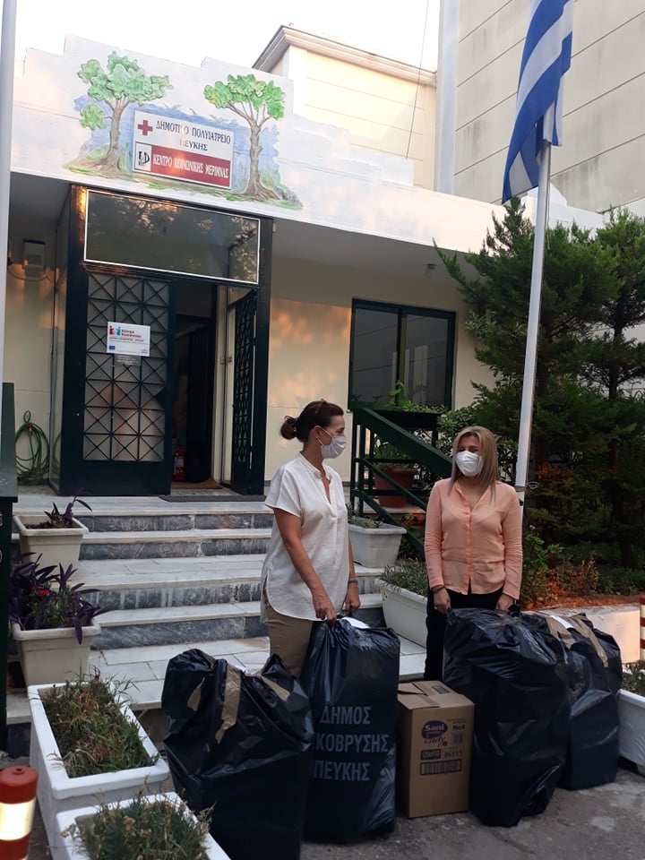Παραδόθηκαν είδη πρώτης ανάγκης για τους πληγέντες της Εύβοιας. Συνεχίζεται η συλλογή ως την Τετάρτη 11/8