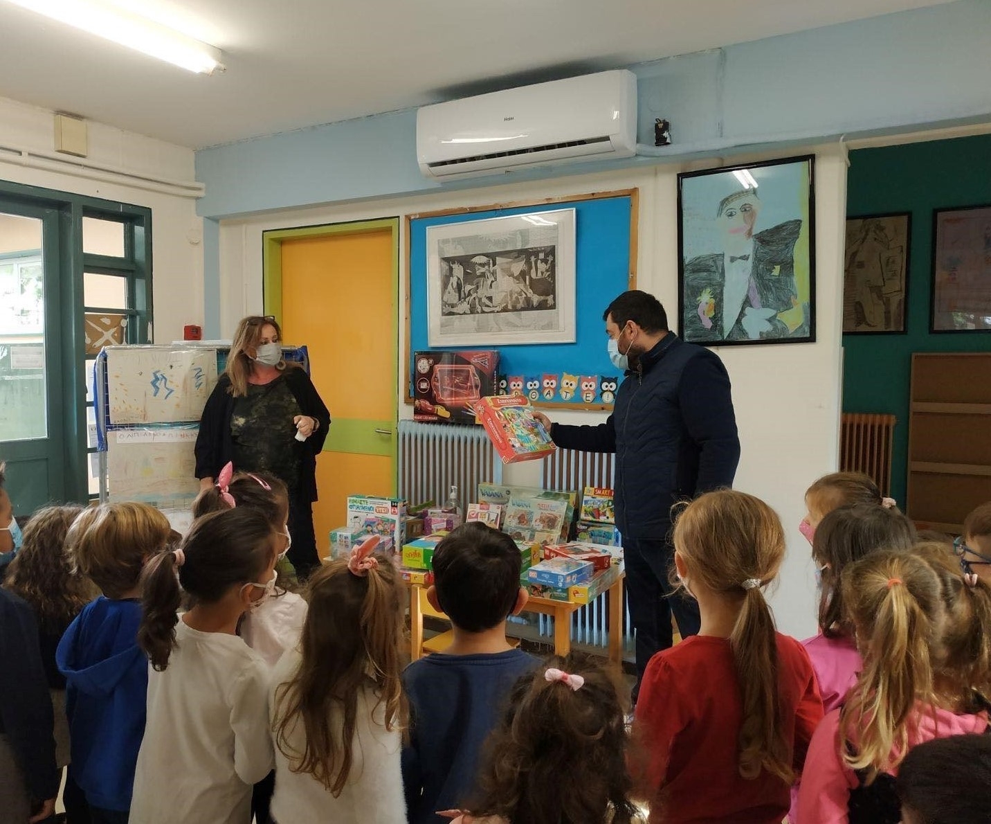 Στο 3ο Νηπιαγωγείο Λυκόβρυσης ο Δήμαρχος
