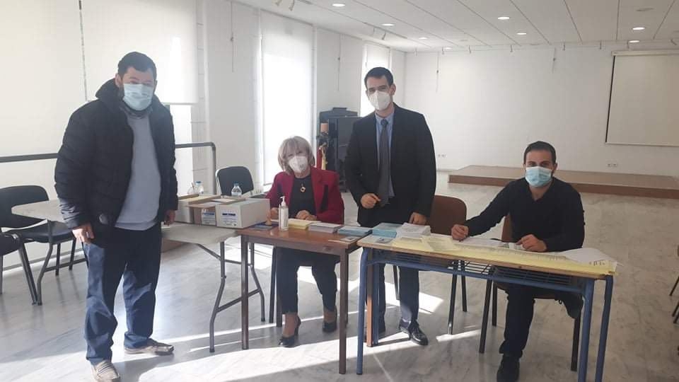 Στις εσωκομματικές εκλογές της ΝΔ ο Δήμαρχος. Συγχαρητήρια στους εκλεγέντες