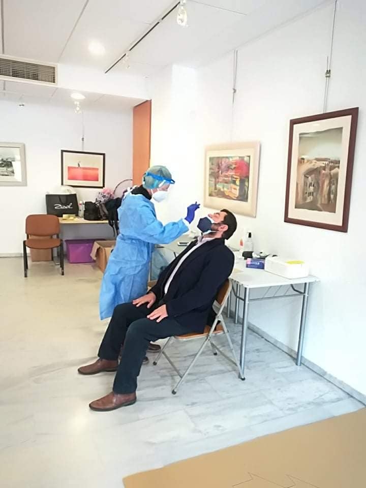 Με επιτυχία ολοκληρώθηκαν τα rapid tests σε συνεργασία με τον ΕΟΔΥ στην Αίθουσα Μ. Αναγνωστάκης