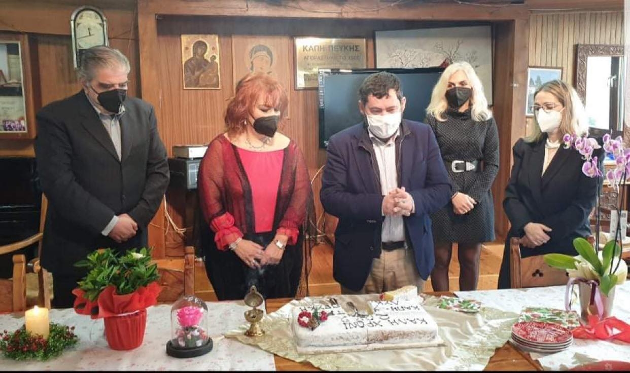 Στην κοπή πίτας των ΚΑΠΗ και των Δημοτικών Πολυιατρείων ο Δήμαρχος