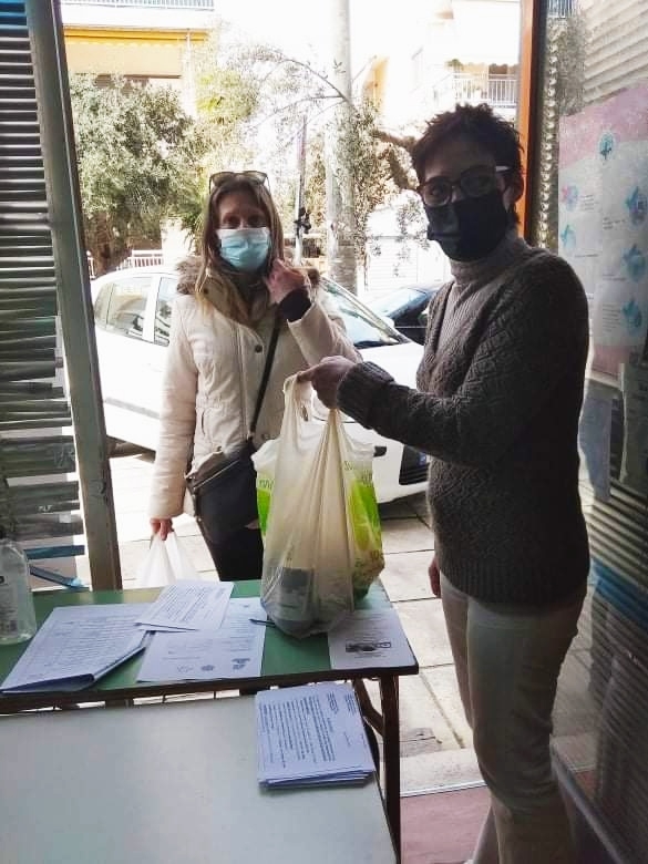 Διανομή τροφίμων με χρηματοδότηση από το Ταμείο Ευρωπαϊκής Βοήθειας για τους Απόρους