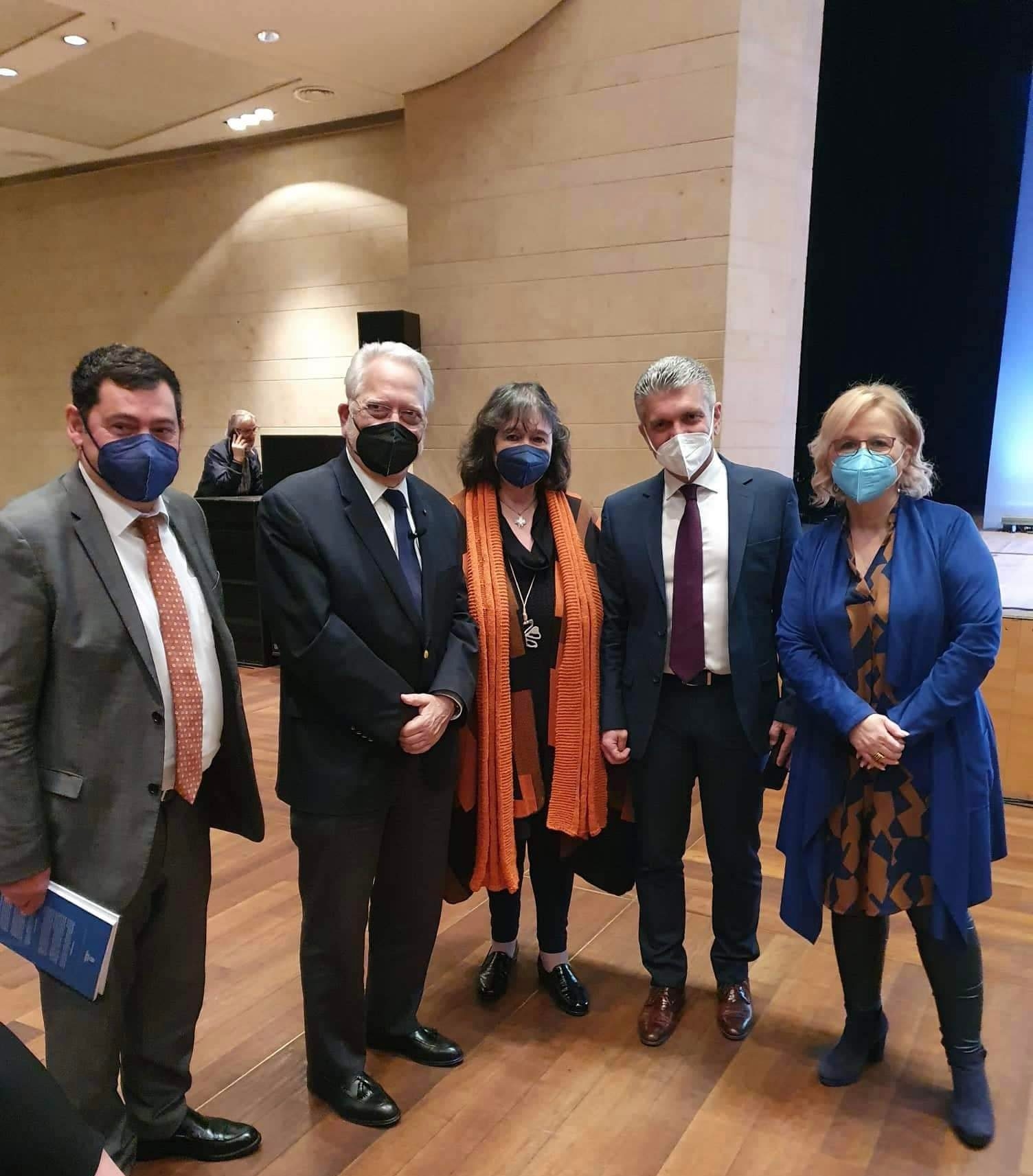 Στην  παρουσίαση του Σχεδίου δράσης για τη Δημόσια Υγεία από το ίδρυμα Μποδοσάκη, συμμετείχε ο Δήμαρχος