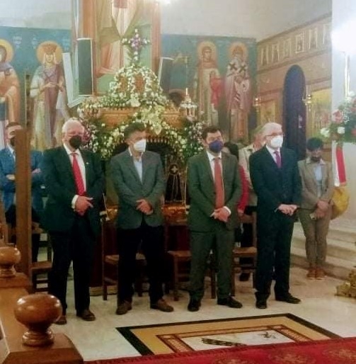 Στον πανηγυρικό Εσπερινό της Ζωοδόχου Πηγής στη Λυκόβρυση ο Δήμαρχος
