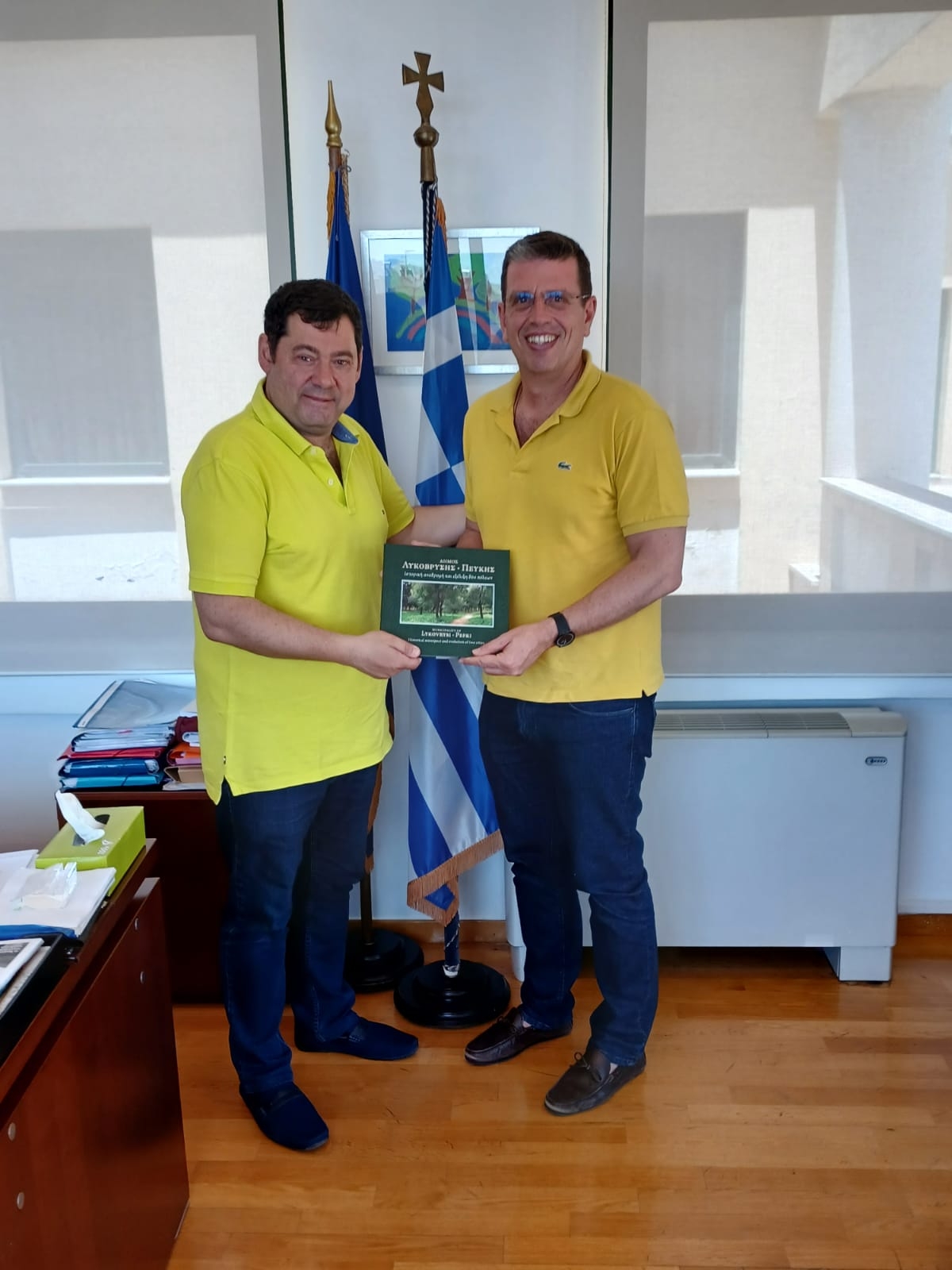 Τον βουλευτή του Βορείου Τομέα Δημήτρη Καιρίδη συνάντησε ο Δήμαρχος
