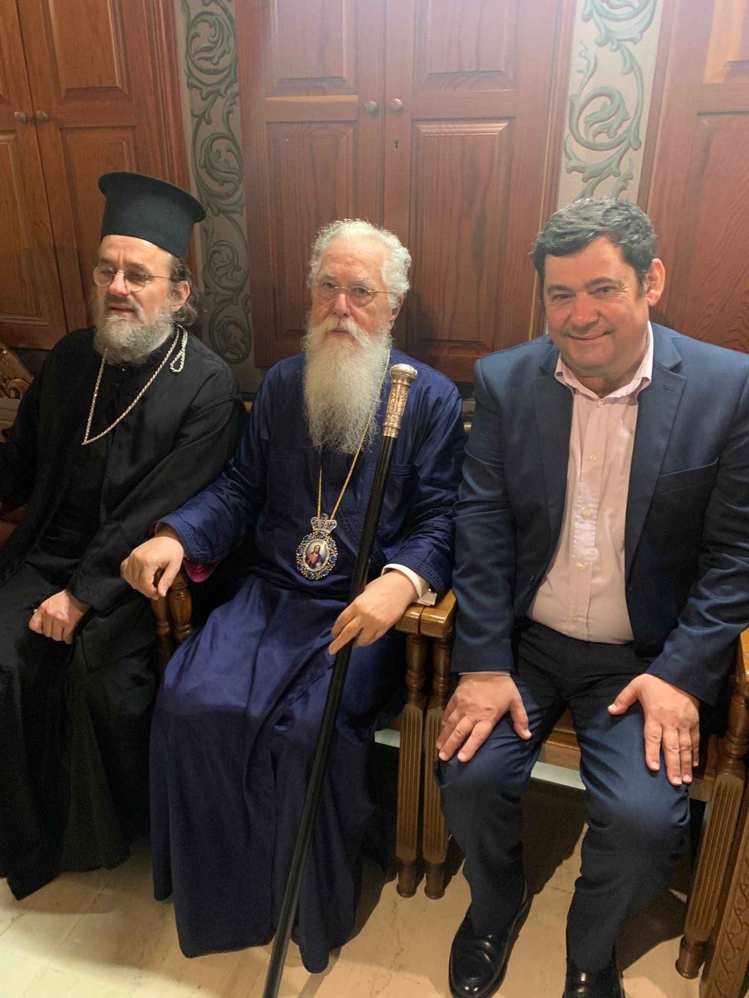 Στον ιερό ναό αγίων Αποστόλων Πέτρου & Παύλου ο Δήμαρχος για την έναρξη των Πρωτόθρονων 2022