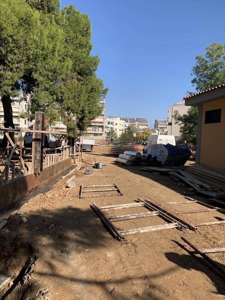 Τα σχολεία που κατασκευάζονται στο Ηλιακό Χωριό επισκέφτηκε ο Δήμαρχος
