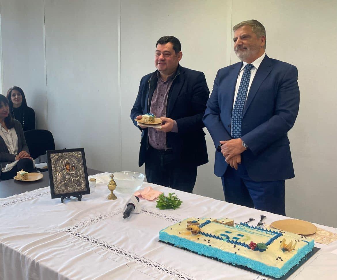 Στην κοπή πίτας της Περιφερειακής Ενότητας Βορείου Τομέα ο Δήμαρχος