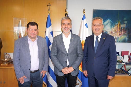 Με τον Δήμαρχο Θεσσαλονίκης Κωνσταντίνο Ζέρβα συναντήθηκε ο Δήμαρχος