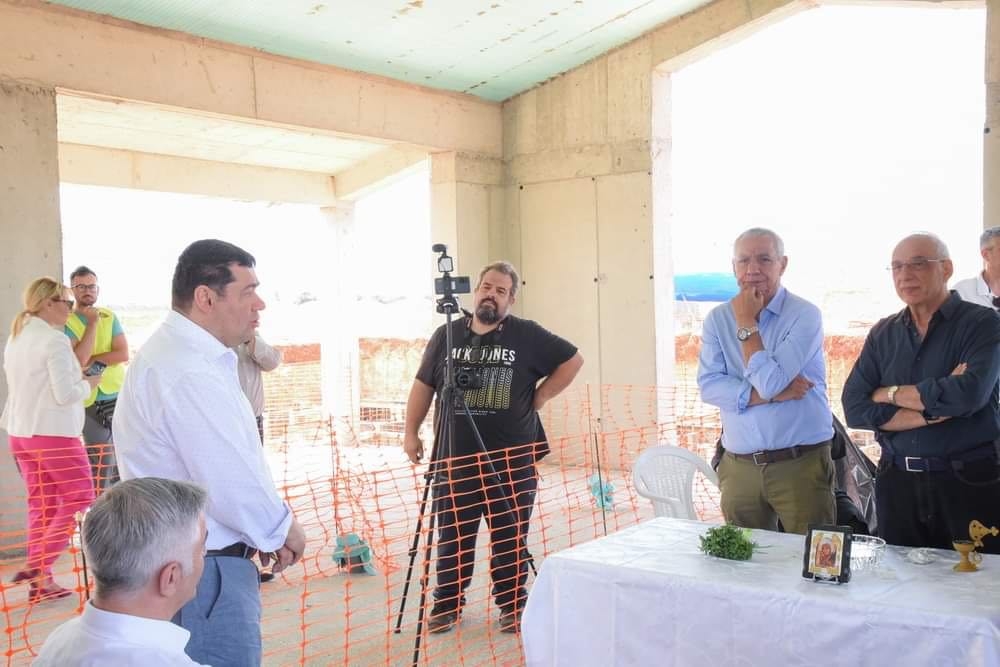 Στον Αγιασμό του Διαδημοτικού Καταφυγίου Αδεσπότων Ζώων ο Δήμαρχος