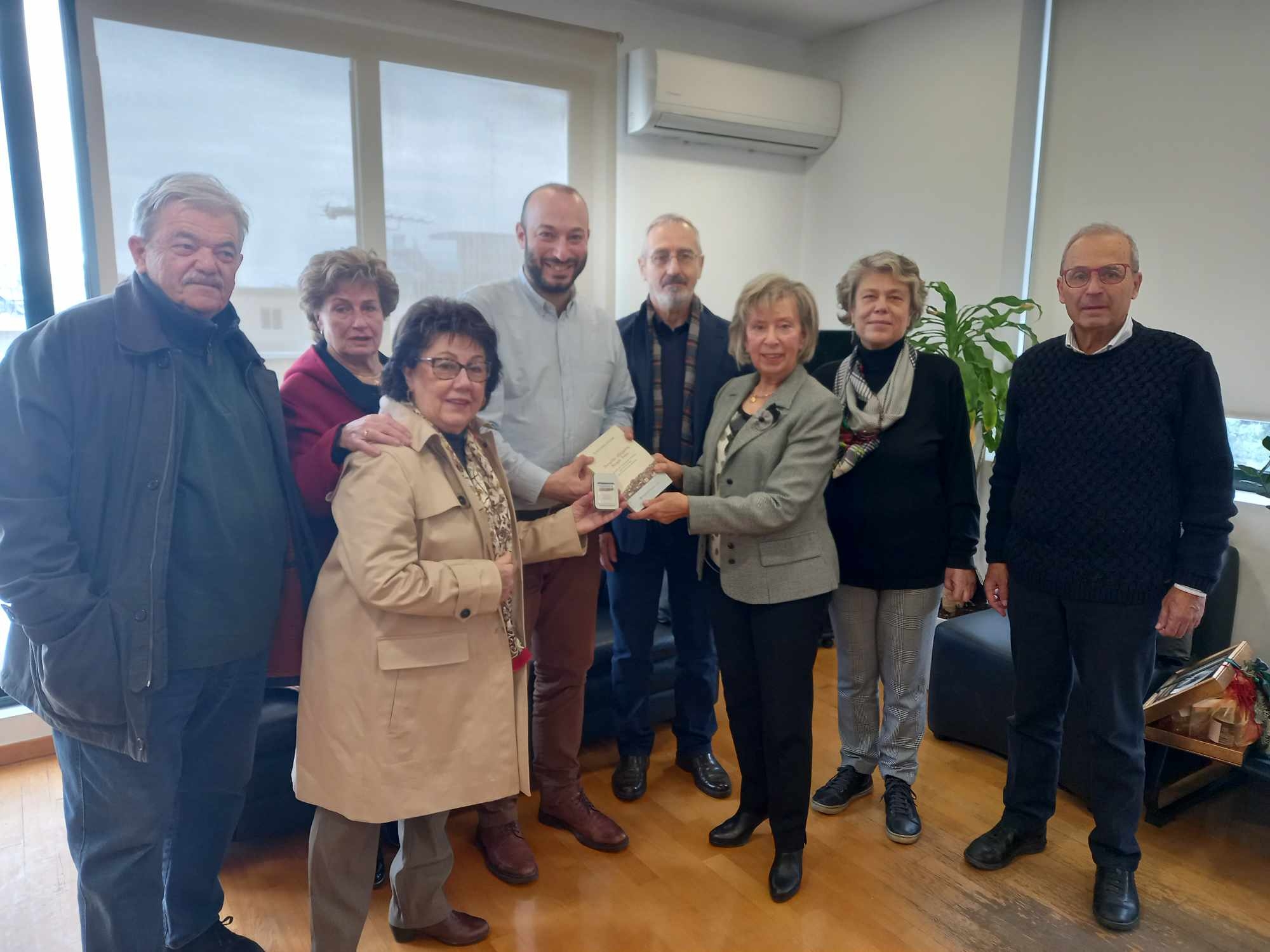 Συνάντηση Δημάρχου Λυκόβρυσης – Πεύκης, Μάριου Ψυχάλη με τον Σύλλογο Μικρασιατών Πεύκης-Λυκόβρυσης «Ιωνία»