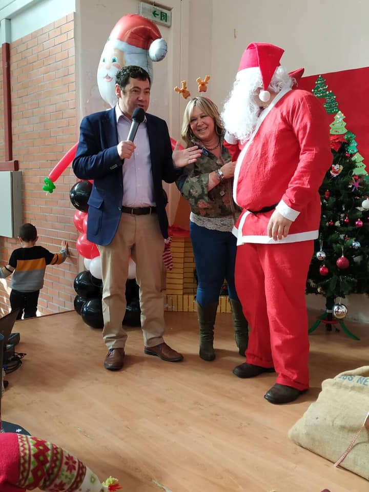 Στη χριστουγεννιάτικη εκδήλωση του ΚΟΙΠΑΠ για τα παιδιά των Παιδικών Σταθμών ο Δήμαρχος