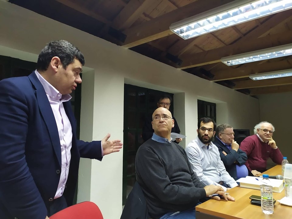 Στην εκδήλωση της Δημοτικής Βιβλιοθήκης για τον Φάκελο της Κύπρου ο Δήμαρχος