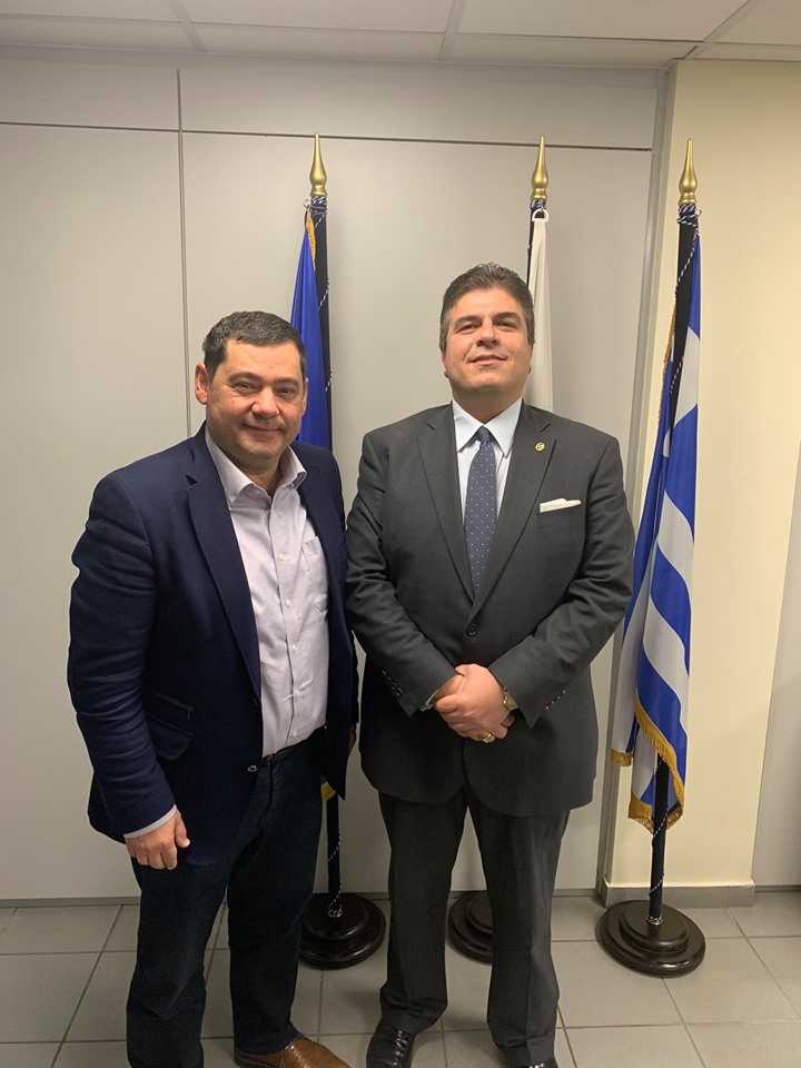 Με τον Πρόεδρο της ΕΕΤΑΑ Ηλία Γιάτσιο συναντήθηκε ο Δήμαρχος