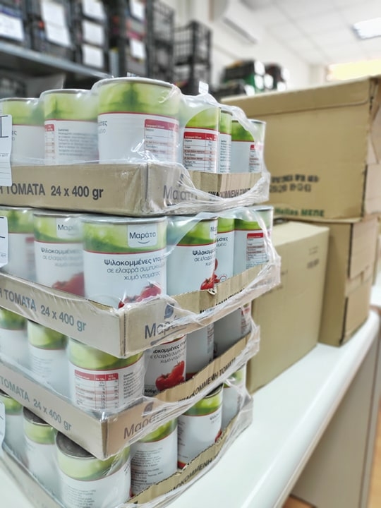 Ο Δήμος ευχαριστεί το Saint Catherine’s για την προσφορά στο Κοινωνικό Παντοπωλείο